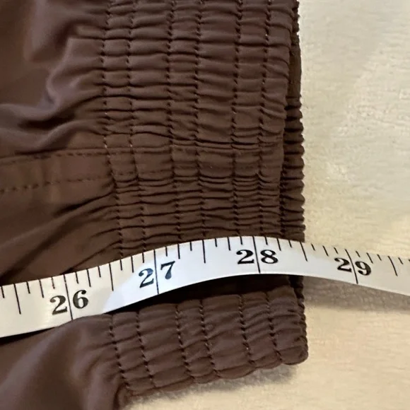 EUC like new Athleta Brown Cargo Jogger Pants size 0 - Picture 7 of 7